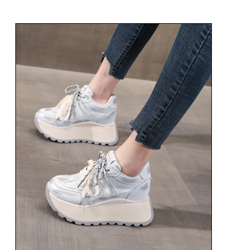 Giày sneaker nữ đế dày phong cách Forrest Gump HC3570 — Màu trắng chi tiết 15