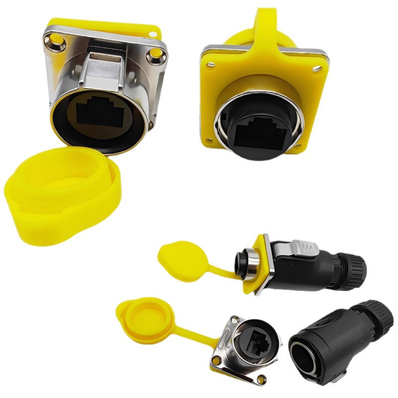 LP-24 RJ45��ҵ��̫��������ߺ��նԲ���尲װ�����ڷ�ˮĸ����