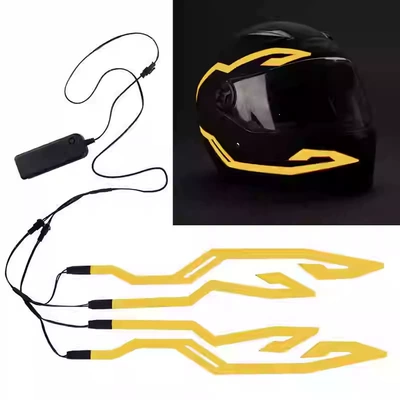 Auto Parts and Accessories: Motuoche Light Strip Luminous Helmet