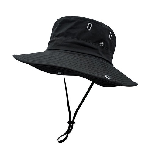 Outdoor hiking hat for women, large brim fisherman hat for men, summer new sunshade sunscreen hat, camping, western cowboy hat