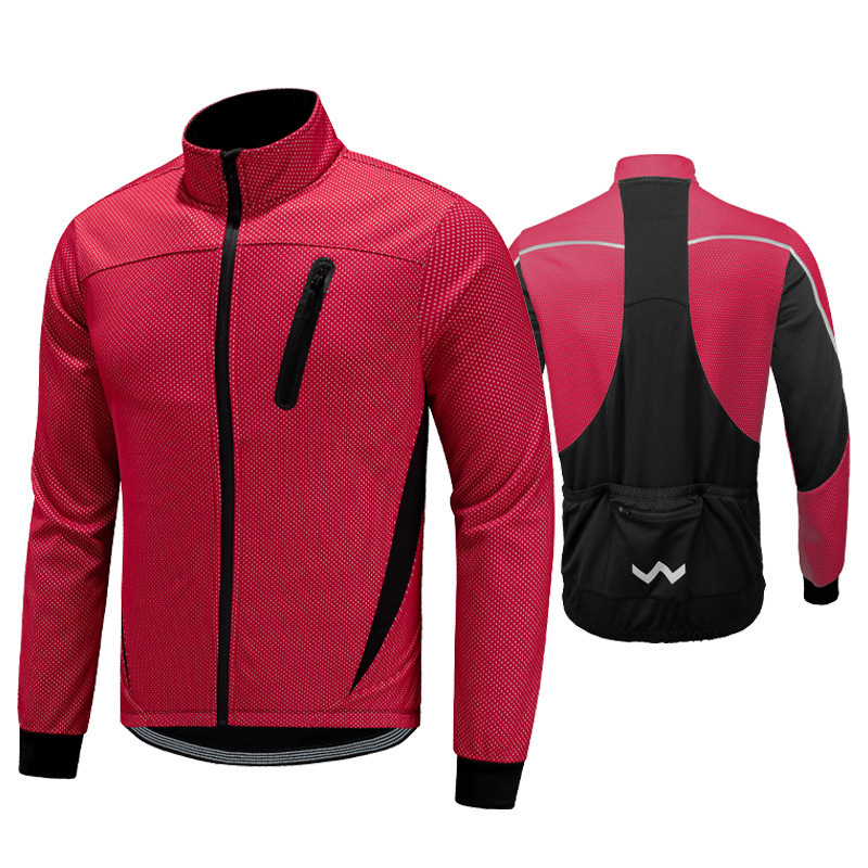 Men's Cycling Jacket Cross-Border Large Size Thickened Warm Jacket Windproof Waterproof and Coldproof Mountain Bike Top Men's Cycling Jacket Cross-Border Large Size Thickened Warm Jacket Windproof Waterproof and Coldproof Mountain Bike Top