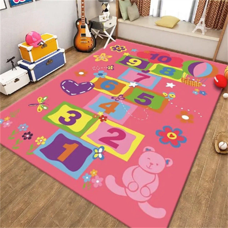 Bedroom Carpet Floor Mat Bedside Blanket Simple Home Cartoon Living Room Coffee Table Sofa Mat Tatami Bed Front Carpet