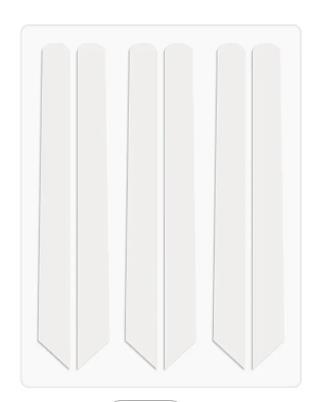 나이프 타입 화이트