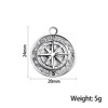 Pendant, fashionable accessory stainless steel, European style, wholesale