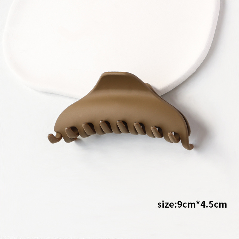 Corea del Sur elegante clip de pelo de las mujeres clip de helado tocado de alto grado horquilla de tiburón clip de pelo grande al por mayor