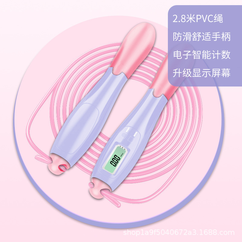 카운팅 코드 모델 - 핑크 화이트