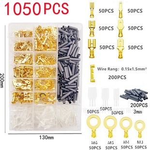 135PCS 315PCS 1050PCS 2.8/4.8/6.3MM ��ɫ�yɫ�䉺��ɲ�Ƭ����