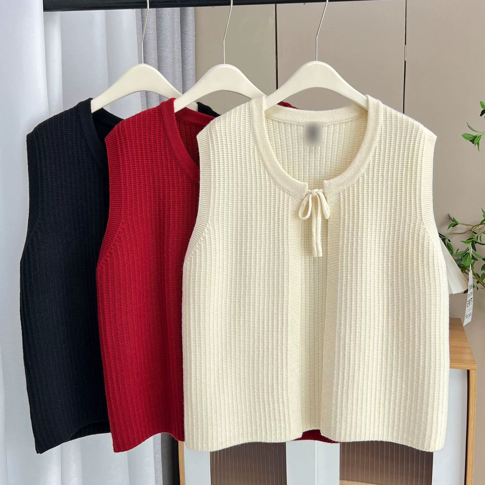 Осенний свитер жилет большого размера женская 200 кг толстая сестра повседневная дикий литературный стиль вязаный плечо 4865