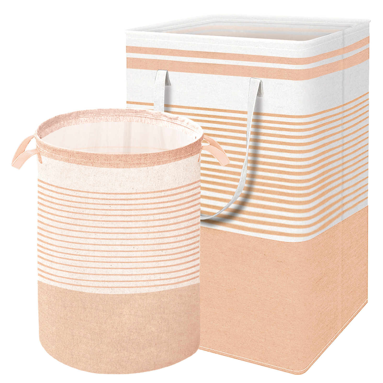 Nueva ropa de lino de algodón impermeable cesta de la ropa simple caja de almacenamiento de artículos diversos bolsa de almacenamiento plegable de gran capacidad cesta de la ropa