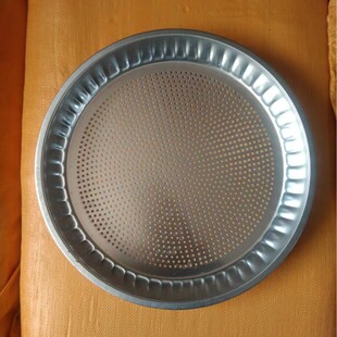 45-Hole Perforated Iron Sieve for Home Use, Rice Drying Sieve, Five-Yuan Store, Market Supply, Traveling Round Sieve, Street Stall Iron Sieve