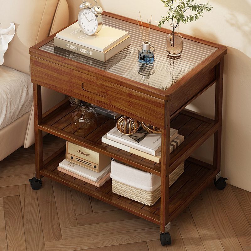 Bedside Table Simple Modern Small Household Storage Cabinet Storage Cabinet Storage Rack Bedroom Simple Storage Rental House