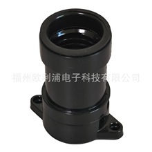 E27防水灯座带胶圈胶木外壳快接线扎针灯头适用于节日户外装饰