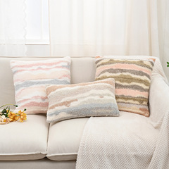 北歐ins輕奢夢幻星空毛絨抱枕抱枕套客廳沙發靠枕酒店樣板間靠墊