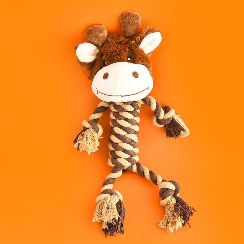 매듭 다크 브라운 사슴