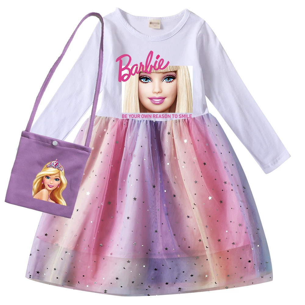 Barbie детская одежда для девочек 9059