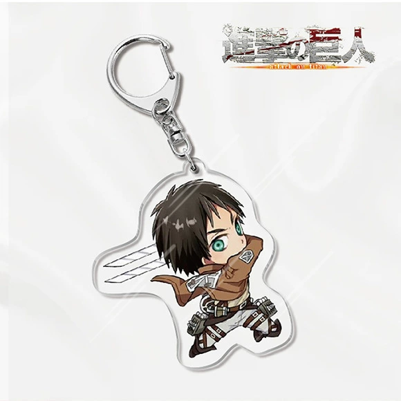 Аниме-игровая атрибутика: акриловый брелок-подвеска Attack on Titan 2 Allen Sanya, креативный подарок