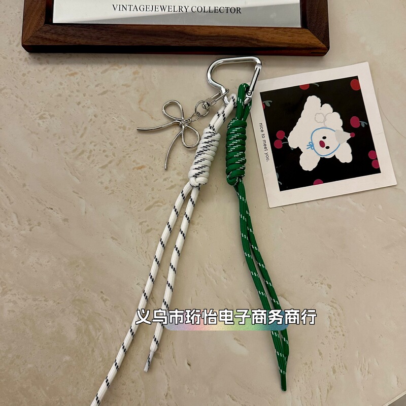 クロスボーダーミュウバッグペンダント、多用途人形ペンダント、スクールバッグ、カーペンダント、高級リボンキーホルダー|undefined
