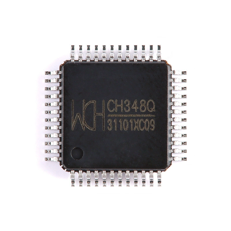 Оригинал подлинный CH348Q LQFP-48 USB к 8 последовательных портам чип