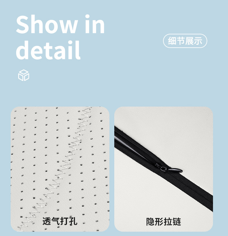 Suitable for Volkswagen Headrest Lavida Magotan Tiguan L Tanyue Sagitar Neck Pillow Lumbar Cushion Car Interior Supplies