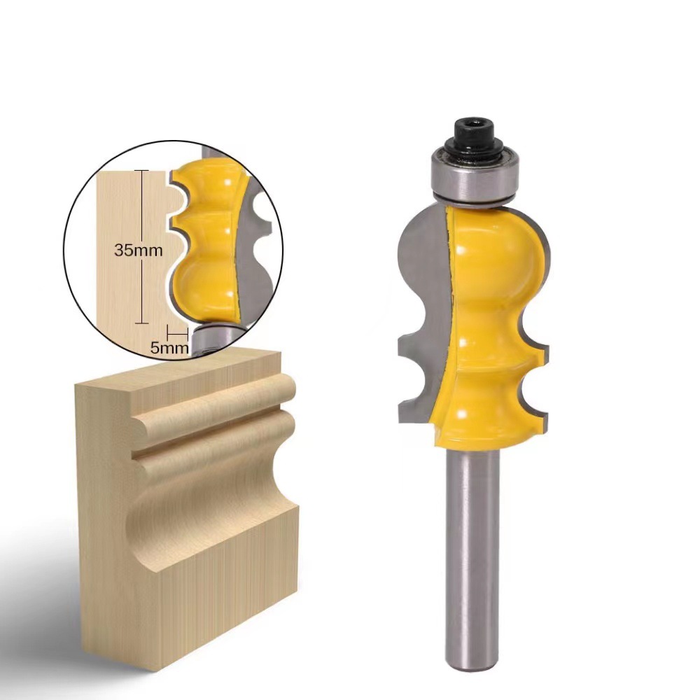 8柄滴珠扶手刀线条刀木工铣刀木工雕刻机铣刀