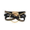 Trend minimalistic ring, bracelet, accessory, European style, light luxury style