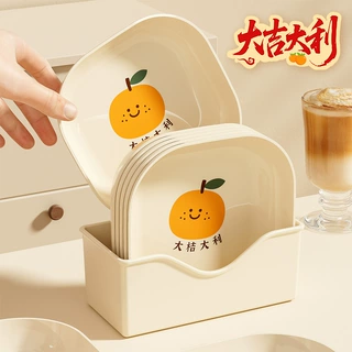 小吃精致零食盘家用吐骨碟轻奢水果盘客厅干果盘高颜值塑料小盘子