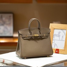 卡姿兰Birkin25铂金包热销头层牛皮女包大容量凯丽手提包单肩斜挎