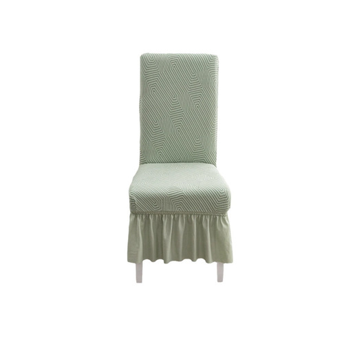 Thickened Chair Cover with Elastic One-Piece Dining Chair Cushion Backrest Integrated Hotel Bench Cover Chair Cover Universal General Use