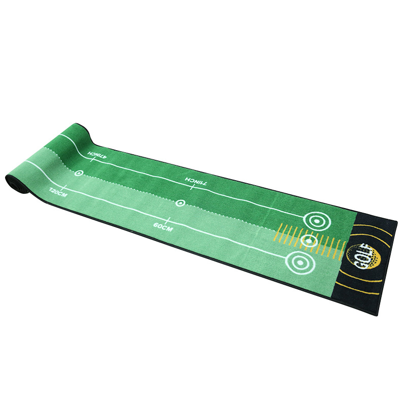 Directo de fábrica de golf interior putter Mat putter entrenador interior ejercitador antideslizante base práctica suministros