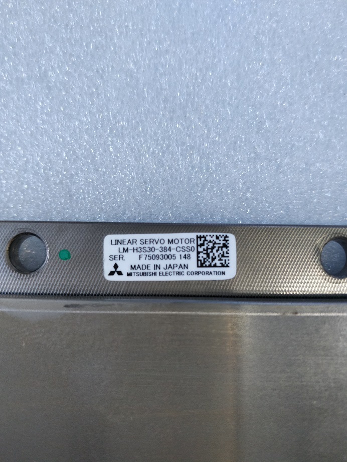 三菱 LM-H3P3A-12P-CSS0 LM-H3S30-384-CSS0 直线电机 原装拆机件