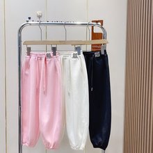 女童运动裤春秋2024新款韩系童装儿童秋季裤子女大童秋装休闲卫裤