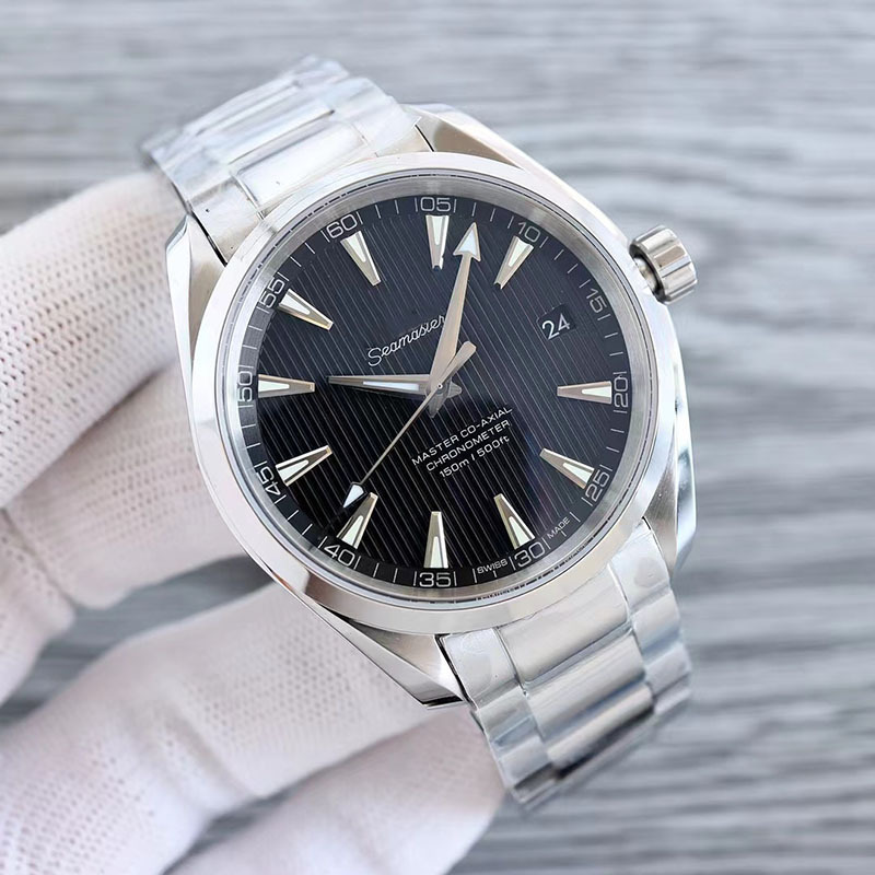 Cross-Border Foreign Trade Oujia Haima 150 Series Steel Band Luminous Waterproof Fully Automatic Mechanical Watch Men's Watch Dropshipping