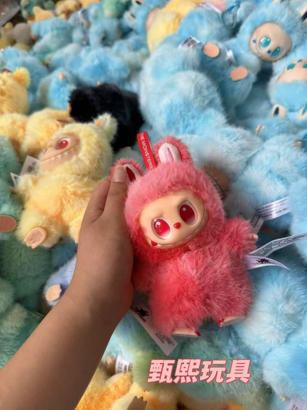 ネットで話題の第3世代ラブブ（Labubu）ビニール製ぬいぐるみペンダント、ラブブ（Labubu）ブラインドボックスフィギュア|undefined