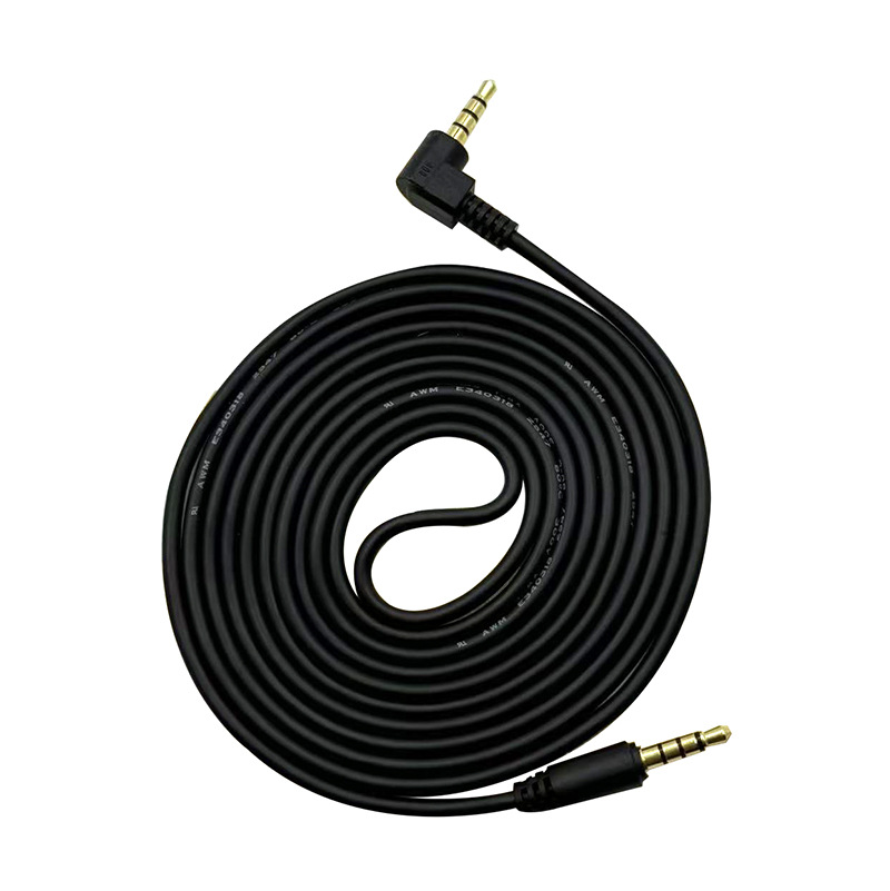 3.5音频线3.5镀金四节公对公延长线 车载电脑笔记本音响aux音频线