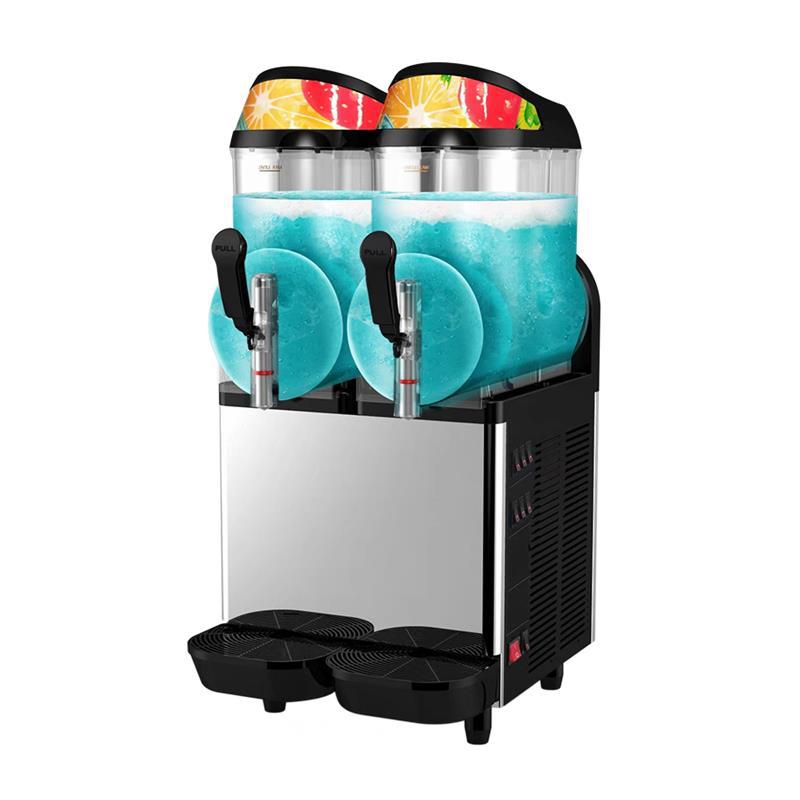 Máquina de nieve, refrigerador de nieve, máquina de batido, máquina de mezcla de bebidas de un solo cilindro, máquina de mezcla comercial de dos cilindros, nieve de fusión automática