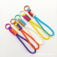 短款手机挂绳创意挂绳 防丢绳玩具包包公仔饰品弹簧圈配件挂饰品