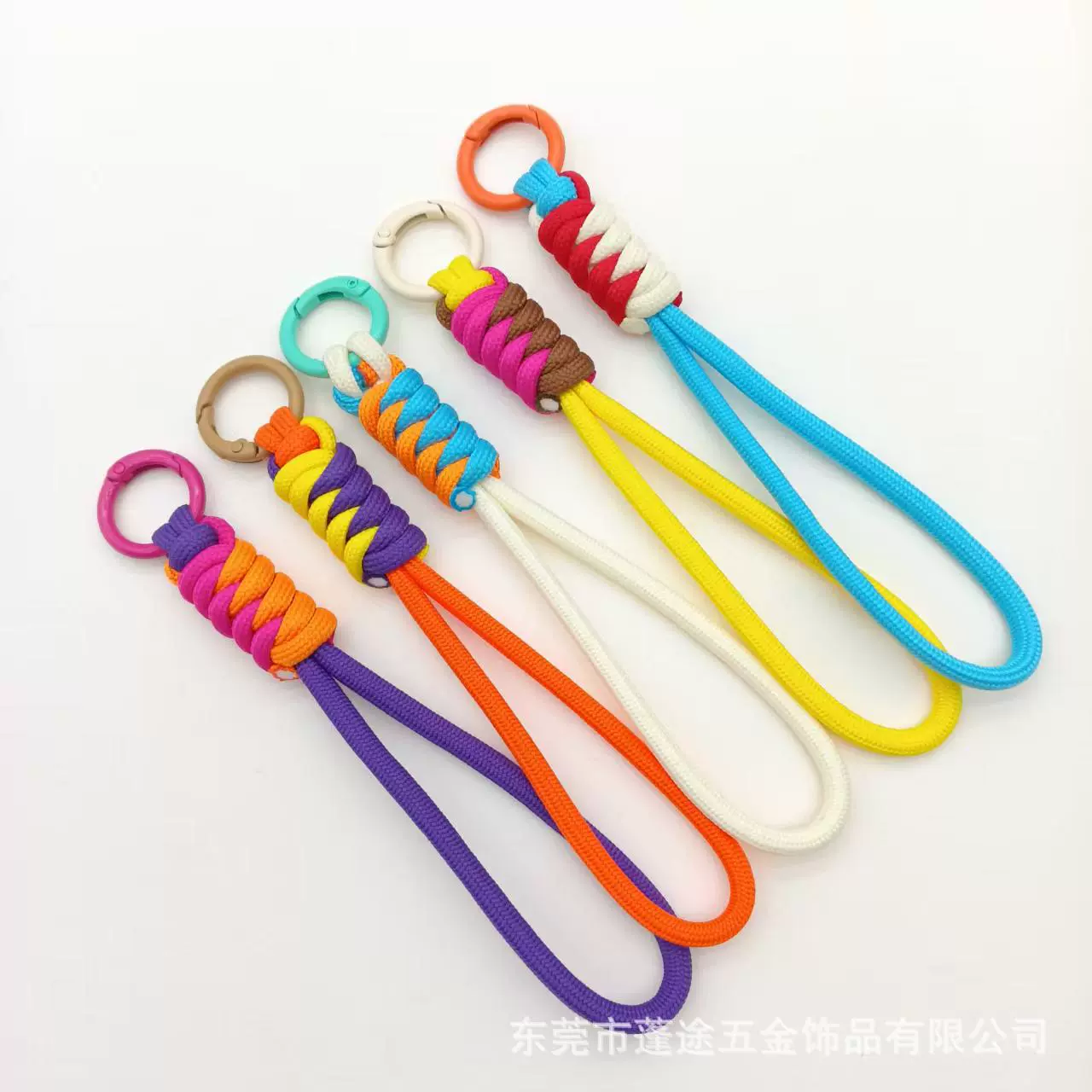 短款手机挂绳创意挂绳 防丢绳玩具包包公仔饰品弹簧圈配件挂饰品