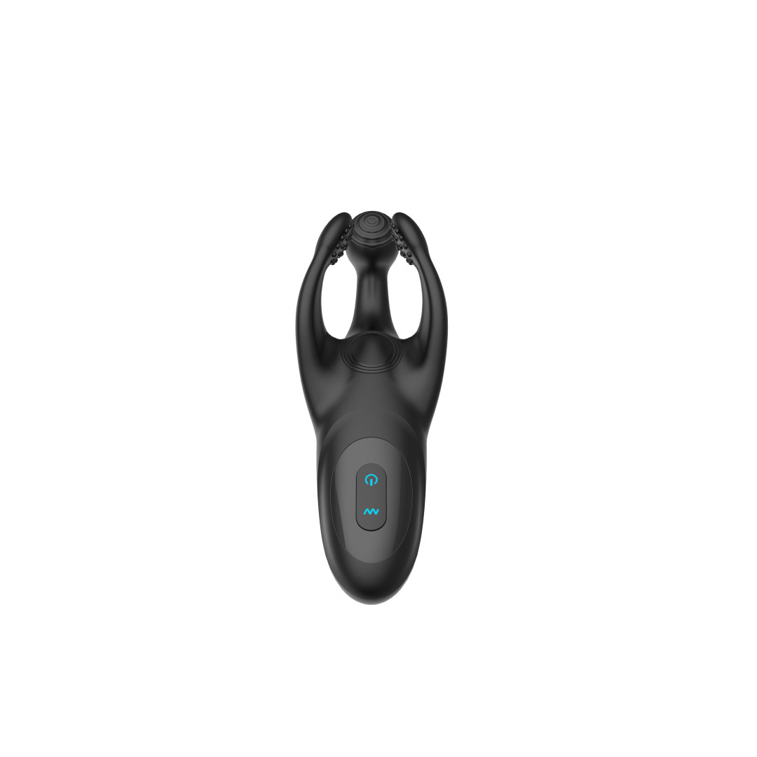 Odin Triple-Head Vibrating Prostate and Testicle Massager, 10-Frequency Silicone Anal Plug — detail image 19