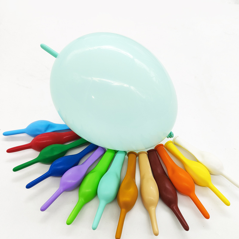 Bolas de cola de belleza de 6 pulgadas 10 pulgadas 12 pulgadas fiesta de cumpleaños mate al por mayor matrimonio amor decoración cola de aguja