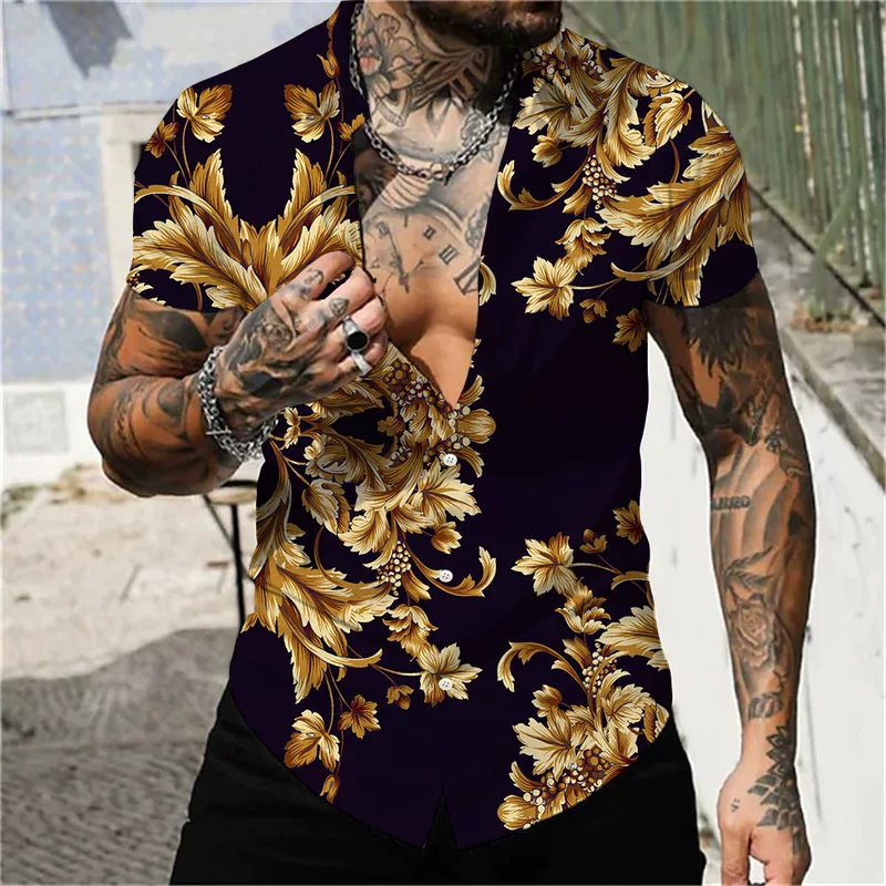 Летняя модная рубашка, 3D, velikiy razmer, Aliexpress