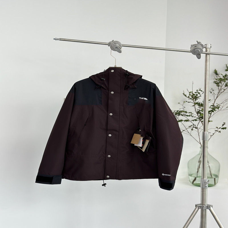 莆田1990冲锋衣美版户外防风防水连帽外套男女同款TNF北脸登山服|undefined