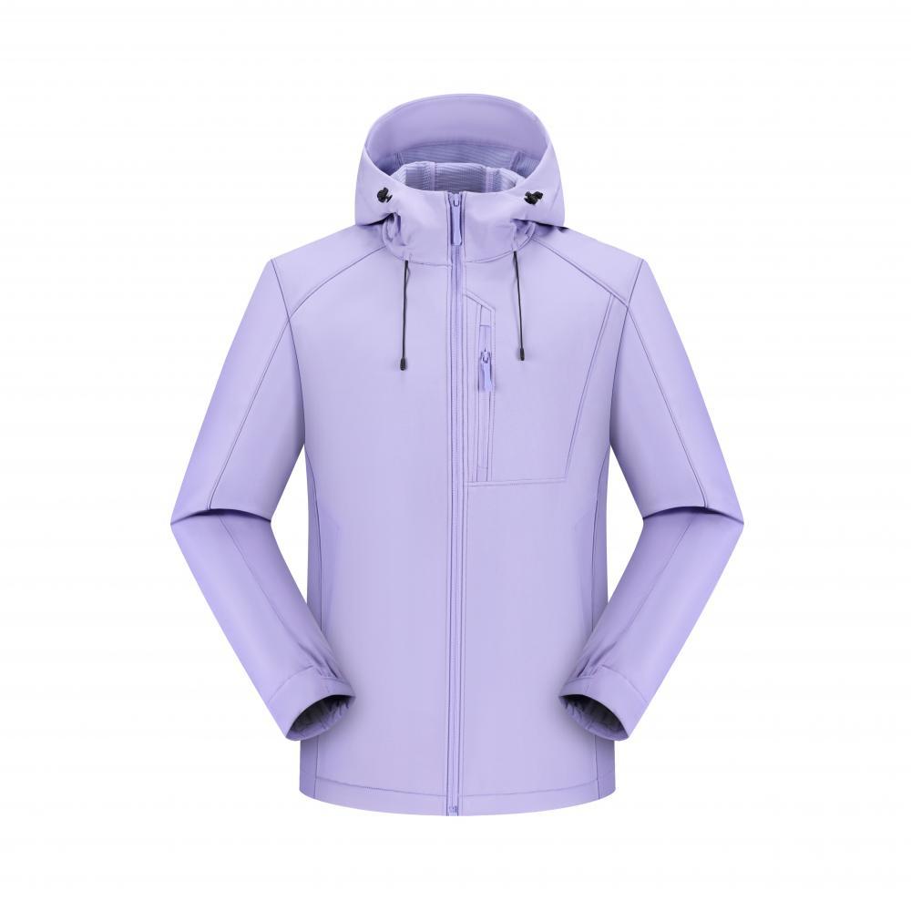 Chaqueta Softshell con Capucha para Hombre de Poliéster, Impermeable y Cortavientos, con Forro Térmico