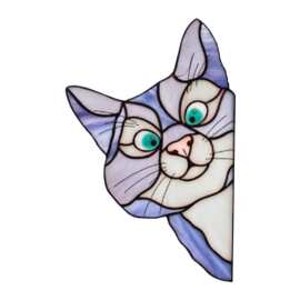 跨境可爱动物贴纸套装家用墙壁窗户汽车宠物猫咪纯装饰ins风贴纸