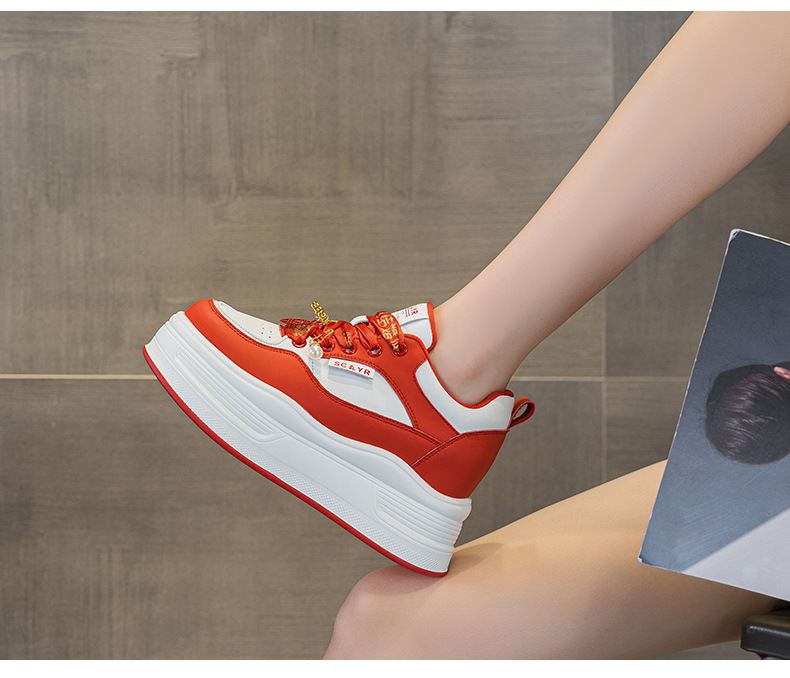 Giày sneaker nữ đế dày phong cách thể thao mùa thu 2025 — M 2973m màu, M2973 màu đen, M2973 màu đỏ chi tiết 25