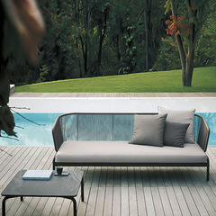 戶外沙發組合露天陽台雙人藤椅沙發陽光房庭院防水休閒藤沙發家具