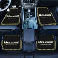 Автомобильные коврики с героями мультфильмов, полностью закрытые универсальные коврики, автомобильные коврики, принадлежности для украшения салона автомобиля, коврики для ковров