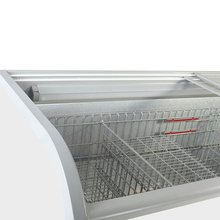 大型卧式双岛低温保鲜柜 超低温包子饺子保鲜卧柜展示柜现 货供应