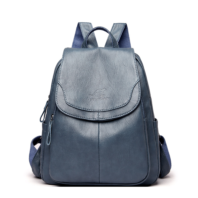 New Women's Shoulder Bag Korean Version Shoulder Bag Trendy Large Capacity Travel Backpack Atmospheric College Student Backpack_voghion.com