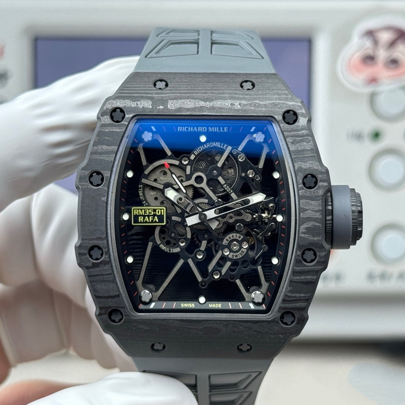 Rm35-01 Richard Mille Zf Barrel Bb R Cross-Border Foreign Trade Wholesale Mechanical Ys High-End Watch Ultra-Thin Jb