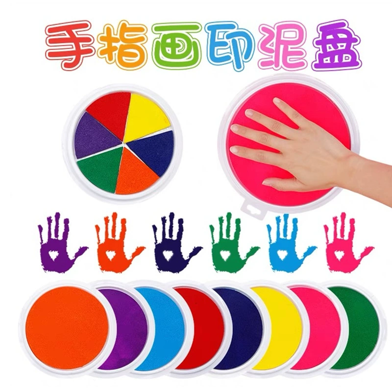 Children's big pigment ink pad for early age, washable